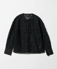 green label relaxing / グリーンレーベル リラクシング シャツ・ブラウス | レース ハオリ ブラウス