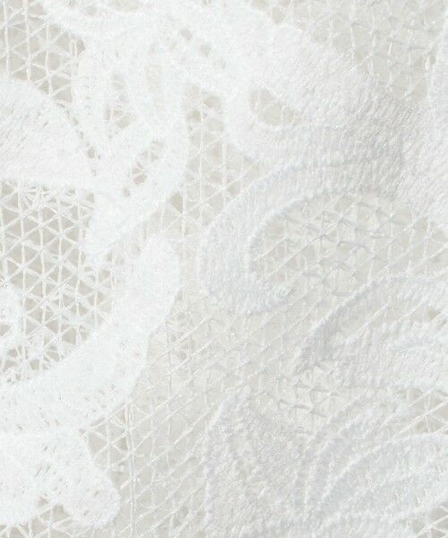 green label relaxing / グリーンレーベル リラクシング シャツ・ブラウス | レース ハオリ ブラウス | 詳細2