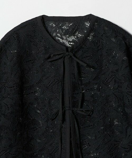 green label relaxing / グリーンレーベル リラクシング シャツ・ブラウス | レース ハオリ ブラウス | 詳細8