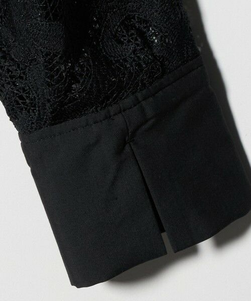 green label relaxing / グリーンレーベル リラクシング シャツ・ブラウス | レース ハオリ ブラウス | 詳細9