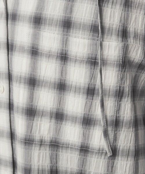 green label relaxing / グリーンレーベル リラクシング シャツ・ブラウス | 【WEB限定】＜at ease＞フード チェック シャツ | 詳細15