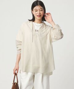 green label relaxing / グリーンレーベル リラクシング シャツ・ブラウス | 【WEB限定】＜at ease＞シアー スキッパー シャツ