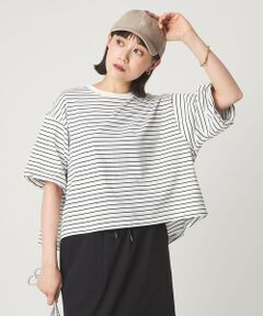 green label relaxing / グリーンレーベル リラクシング カットソー | ギャザースリーブ プルオーバー カットソー