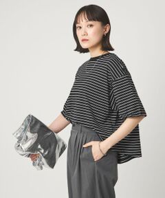 green label relaxing / グリーンレーベル リラクシング カットソー | ギャザースリーブ プルオーバー カットソー