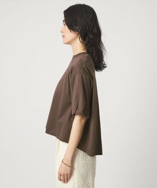 green label relaxing / グリーンレーベル リラクシング カットソー | ギャザースリーブ プルオーバー カットソー | 詳細14