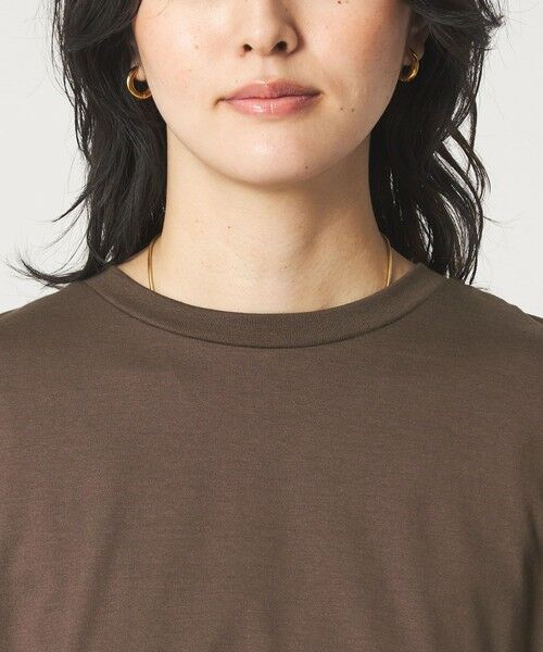 green label relaxing / グリーンレーベル リラクシング カットソー | ギャザースリーブ プルオーバー カットソー | 詳細16