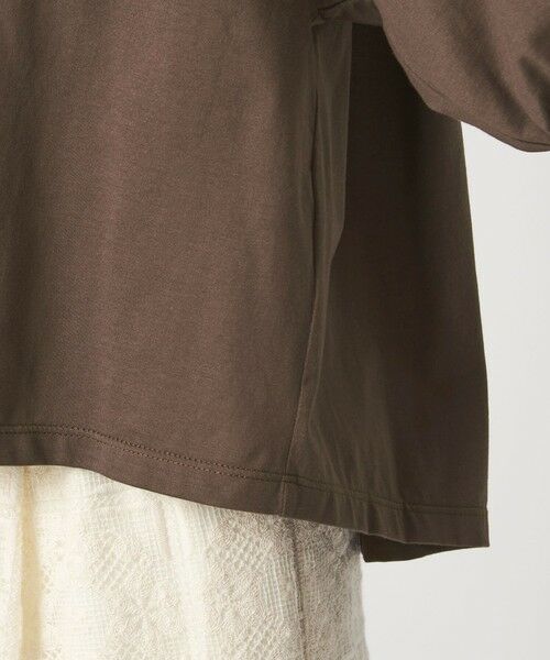 green label relaxing / グリーンレーベル リラクシング カットソー | ギャザースリーブ プルオーバー カットソー | 詳細18