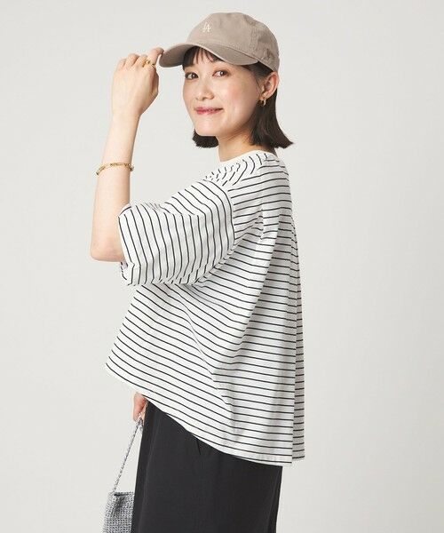 green label relaxing / グリーンレーベル リラクシング カットソー | ギャザースリーブ プルオーバー カットソー | 詳細21