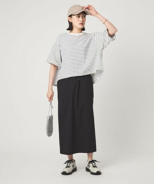 green label relaxing / グリーンレーベル リラクシング カットソー | ギャザースリーブ プルオーバー カットソー | 詳細23