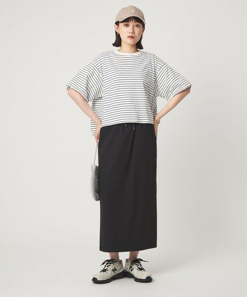 green label relaxing / グリーンレーベル リラクシング カットソー | ギャザースリーブ プルオーバー カットソー | 詳細24