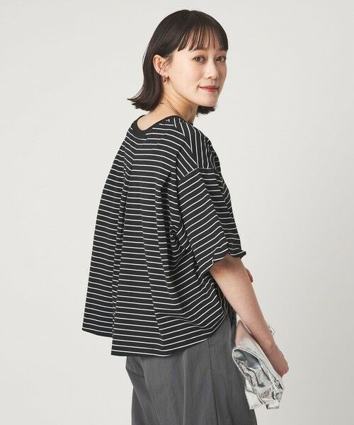 green label relaxing / グリーンレーベル リラクシング カットソー | ギャザースリーブ プルオーバー カットソー | 詳細28