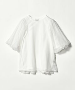 green label relaxing / グリーンレーベル リラクシング カットソー | チュール 2WAY プルオーバー