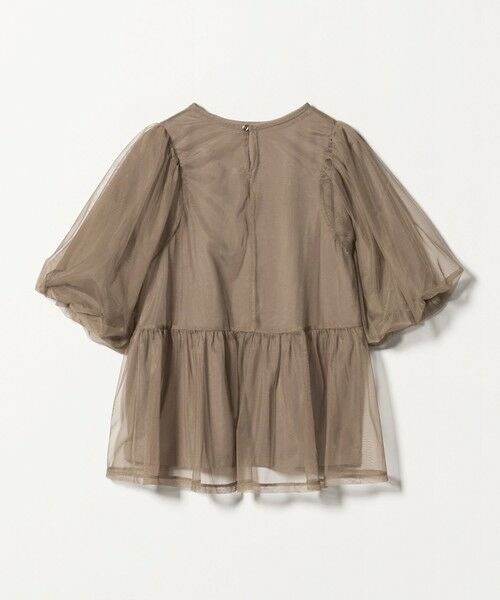 green label relaxing / グリーンレーベル リラクシング カットソー | チュール 2WAY プルオーバー | 詳細9