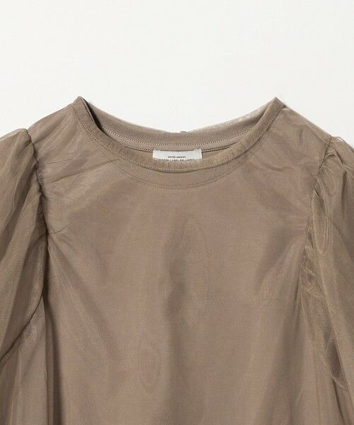 green label relaxing / グリーンレーベル リラクシング カットソー | チュール 2WAY プルオーバー | 詳細10