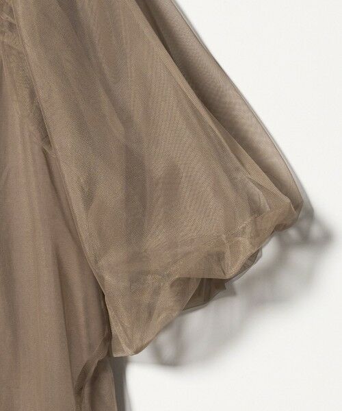 green label relaxing / グリーンレーベル リラクシング カットソー | チュール 2WAY プルオーバー | 詳細11