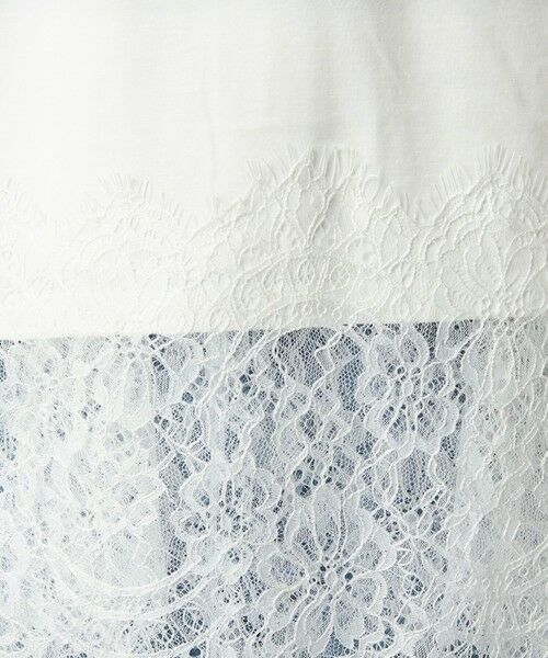 green label relaxing / グリーンレーベル リラクシング カットソー | スソ レース プルオーバー カットソー | 詳細11