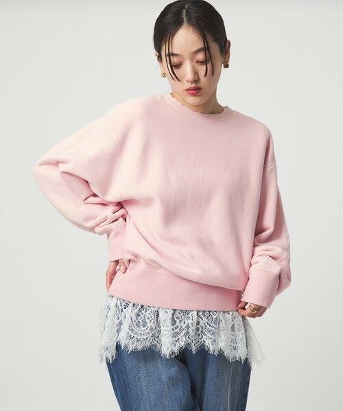 green label relaxing / グリーンレーベル リラクシング カットソー | スソ レース プルオーバー カットソー | 詳細7