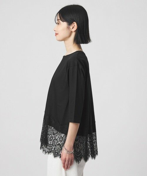 green label relaxing / グリーンレーベル リラクシング カットソー | スソ レース プルオーバー カットソー | 詳細18