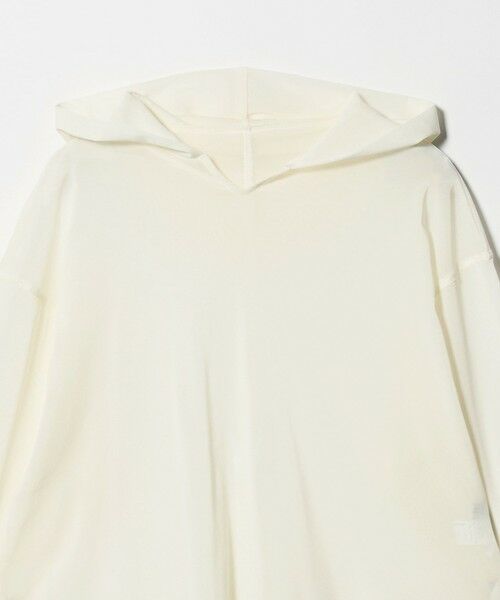 green label relaxing / グリーンレーベル リラクシング カットソー | シアー フーディー プルオーバー カットソー | 詳細1