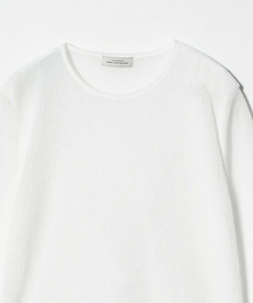 green label relaxing / グリーンレーベル リラクシング カットソー | シャーリング シアー ロングスリーブ プルオーバー カットソー | 詳細6