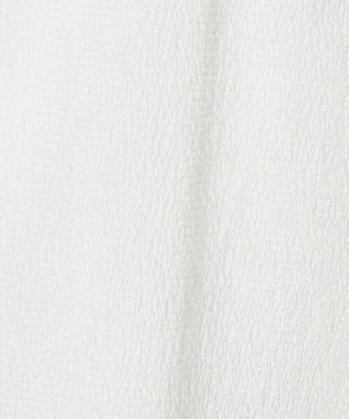 green label relaxing / グリーンレーベル リラクシング カットソー | シャーリング シアー ロングスリーブ プルオーバー カットソー | 詳細2