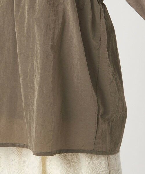 green label relaxing / グリーンレーベル リラクシング カットソー | タフタ ドッキング ビスチェ プルオーバー | 詳細18