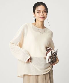 green label relaxing / グリーンレーベル リラクシング ニット・セーター | ペーパー ニット プルオーバー ウォッシャブル