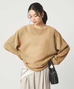 green label relaxing / グリーンレーベル リラクシング ニット・セーター | ペーパー ニット プルオーバー ウォッシャブル