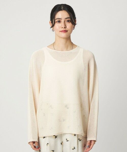 green label relaxing / グリーンレーベル リラクシング ニット・セーター | ペーパー ニット プルオーバー ウォッシャブル | 詳細8