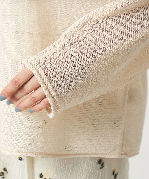 green label relaxing / グリーンレーベル リラクシング ニット・セーター | ペーパー ニット プルオーバー ウォッシャブル | 詳細12