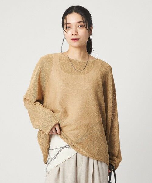 green label relaxing / グリーンレーベル リラクシング ニット・セーター | ペーパー ニット プルオーバー ウォッシャブル | 詳細16