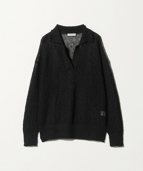 green label relaxing / グリーンレーベル リラクシング ニット・セーター | ノットヤーン スキッパー プルオーバー ウォッシャブル | 詳細20