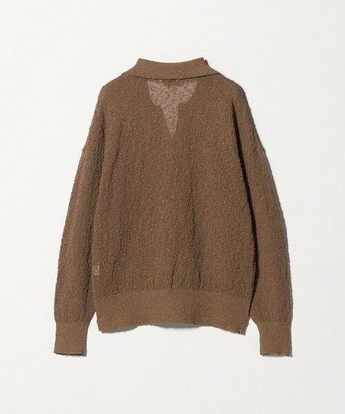 green label relaxing / グリーンレーベル リラクシング ニット・セーター | ノットヤーン スキッパー プルオーバー ウォッシャブル | 詳細27