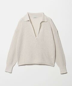 green label relaxing / グリーンレーベル リラクシング ニット・セーター | メランジ スキッパー プルオーバー ウォッシャブル