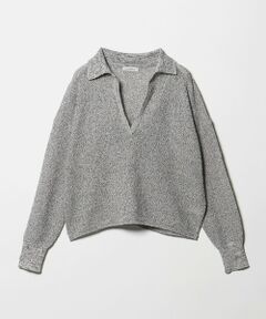 green label relaxing / グリーンレーベル リラクシング ニット・セーター | メランジ スキッパー プルオーバー ウォッシャブル