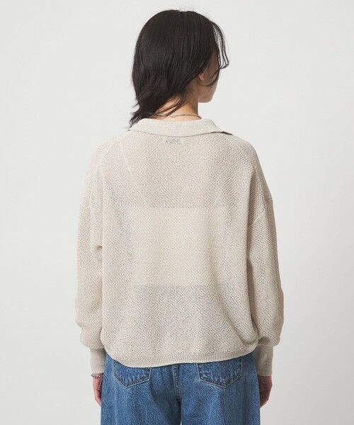 green label relaxing / グリーンレーベル リラクシング ニット・セーター | メランジ スキッパー プルオーバー ウォッシャブル | 詳細7