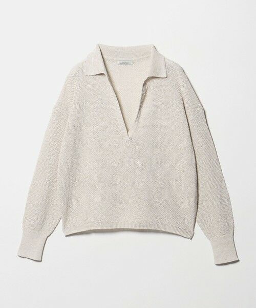 green label relaxing / グリーンレーベル リラクシング ニット・セーター | メランジ スキッパー プルオーバー ウォッシャブル | 詳細8