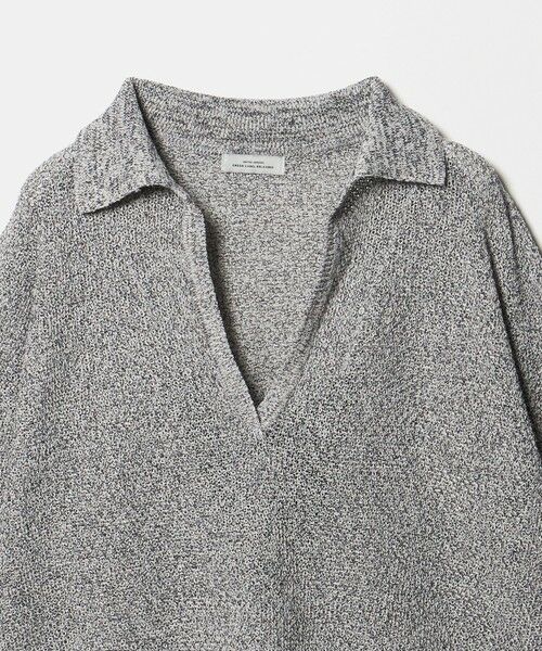 green label relaxing / グリーンレーベル リラクシング ニット・セーター | メランジ スキッパー プルオーバー ウォッシャブル | 詳細19