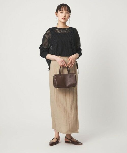 green label relaxing / グリーンレーベル リラクシング ニット・セーター | フレンチリネン メッシュ プルオーバー ニット | 詳細3