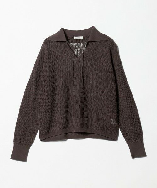 green label relaxing / グリーンレーベル リラクシング ニット・セーター | メッシュ ポロプルオーバー | 詳細14