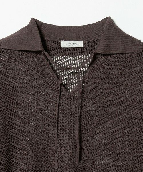 green label relaxing / グリーンレーベル リラクシング ニット・セーター | メッシュ ポロプルオーバー | 詳細16
