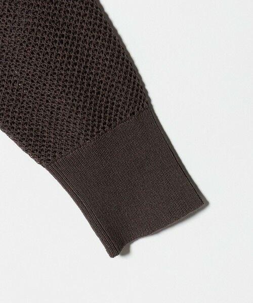 green label relaxing / グリーンレーベル リラクシング ニット・セーター | メッシュ ポロプルオーバー | 詳細17