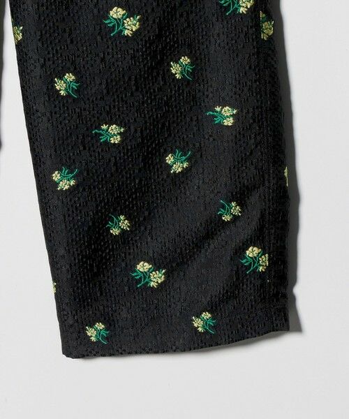green label relaxing / グリーンレーベル リラクシング その他パンツ | フラワー ジャガード パンツ | 詳細22