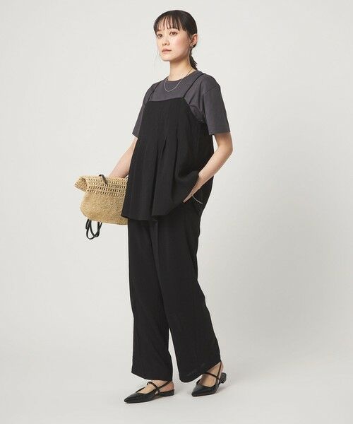 green label relaxing / グリーンレーベル リラクシング その他パンツ | ［size SHORT/TALLあり］シアーエア ワイド パンツ マシンウォッシャブル | 詳細2