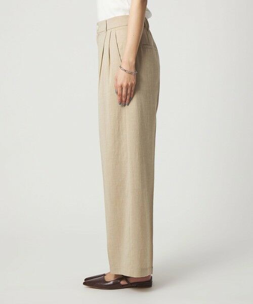 green label relaxing / グリーンレーベル リラクシング その他パンツ | ［size SHORT/TALLあり］シアーエア ワイド パンツ マシンウォッシャブル | 詳細9