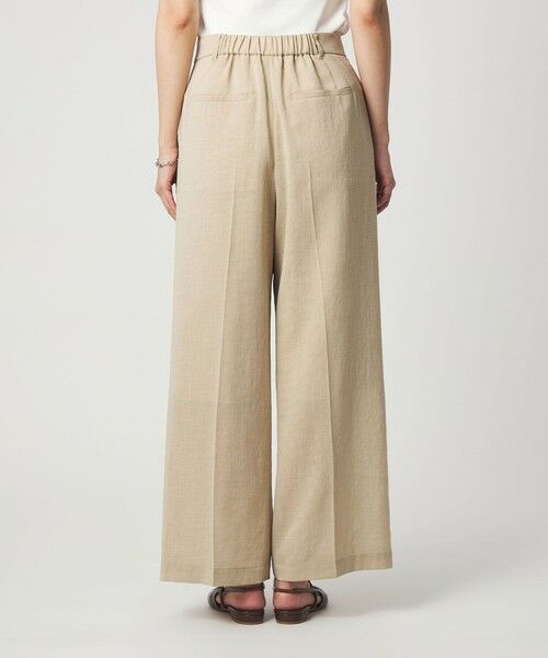 green label relaxing / グリーンレーベル リラクシング その他パンツ | ［size SHORT/TALLあり］シアーエア ワイド パンツ マシンウォッシャブル | 詳細10