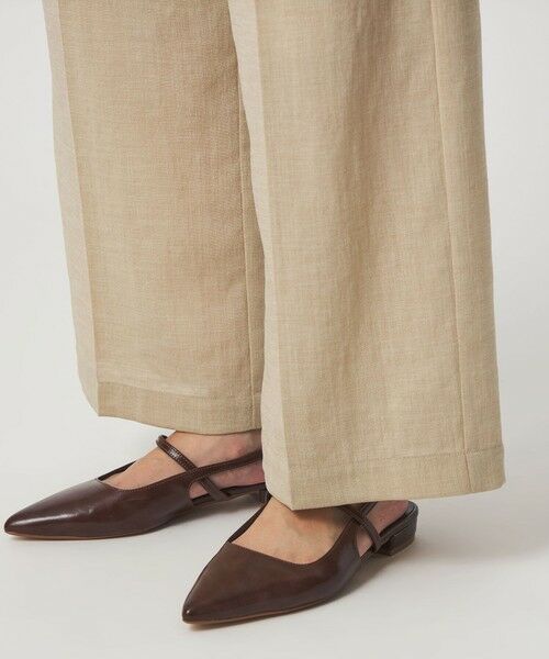 green label relaxing / グリーンレーベル リラクシング その他パンツ | ［size SHORT/TALLあり］シアーエア ワイド パンツ マシンウォッシャブル | 詳細15