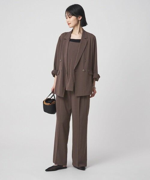 green label relaxing / グリーンレーベル リラクシング その他パンツ | ［size SHORT/TALLあり］シアーエア ワイド パンツ マシンウォッシャブル | 詳細27