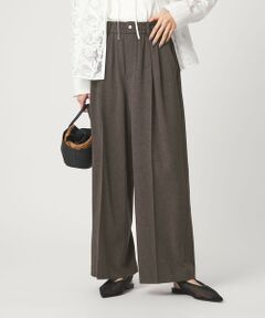 green label relaxing / グリーンレーベル リラクシング その他パンツ | 【結論シリーズ】ニーハイワイドパンツ［size SHORT/TALLあり］