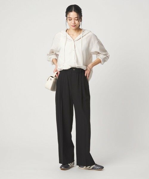 green label relaxing / グリーンレーベル リラクシング その他パンツ | 【結論シリーズ】ニーハイワイドパンツ［size SHORT/TALLあり］ | 詳細6